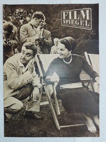 DDR Film-Spiegel 17/58 Seiten 12, 346x250 mm, Loren, Bardot, de Santis