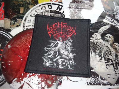 Archgoat Patch Black Metal Tetragrammacide Grave Miasma Belphegor *