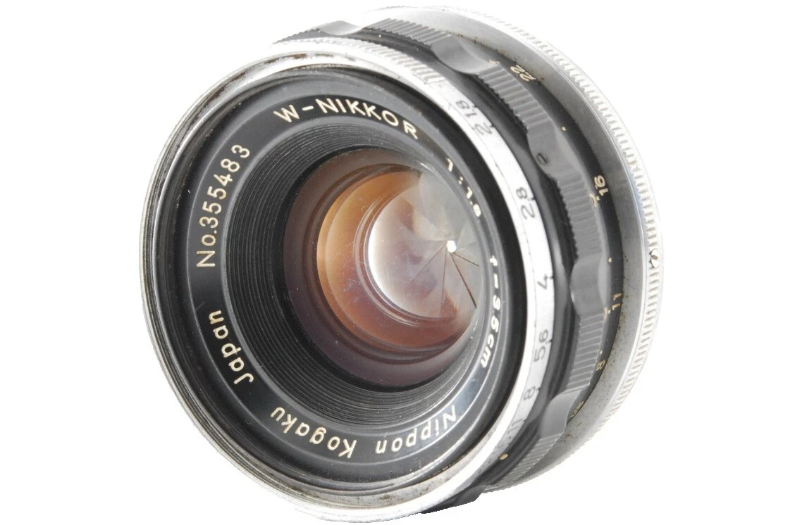 Nikon NIKKOR W Wide Angle Camera Lenses