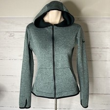 Women's NIKE Heathered Green Therma Fit Jacket Full Zip Hoodie Size M