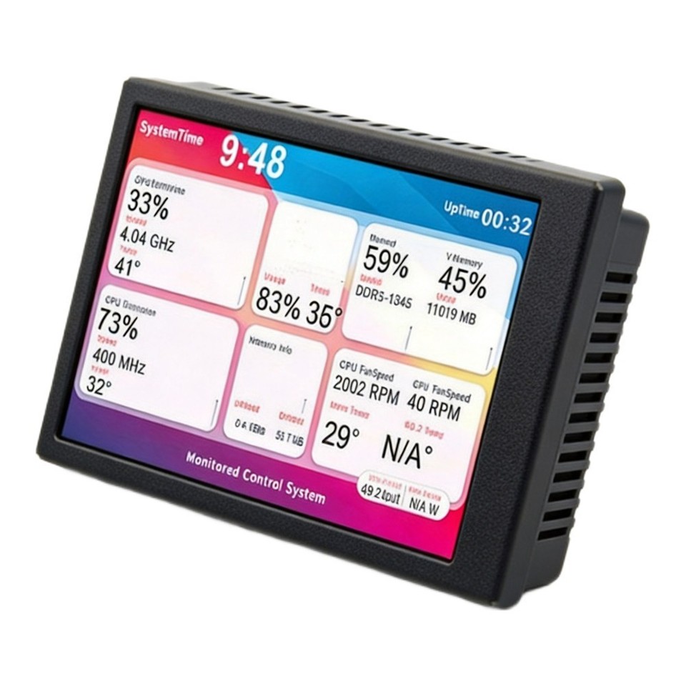 3.5 Inch Secondary Screen For Real-time Monitoring One-cable Connection ...