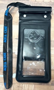 Waterproof Document, Device Holder Aqua Case Black Protective Dry Bag With Lanya