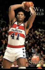 Wes Unseld 1996-97 Topps Stars #146 Bullets NBA READ FREE SHIPPING AutographDen