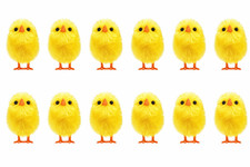 8 - 160  Chicks Bonnet Hat Craft Kids Easter Egg Hamper Decorations