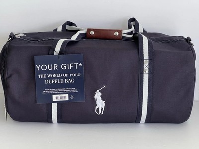 RALPH LAUREN POLO BLUE DUFFLE BAG TRAVEL WEEKEND | eBay