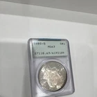 1880-S Morgan Dollar MS63 PCGS Silver Uncirculated $1 Coin 07118.63/6192185
