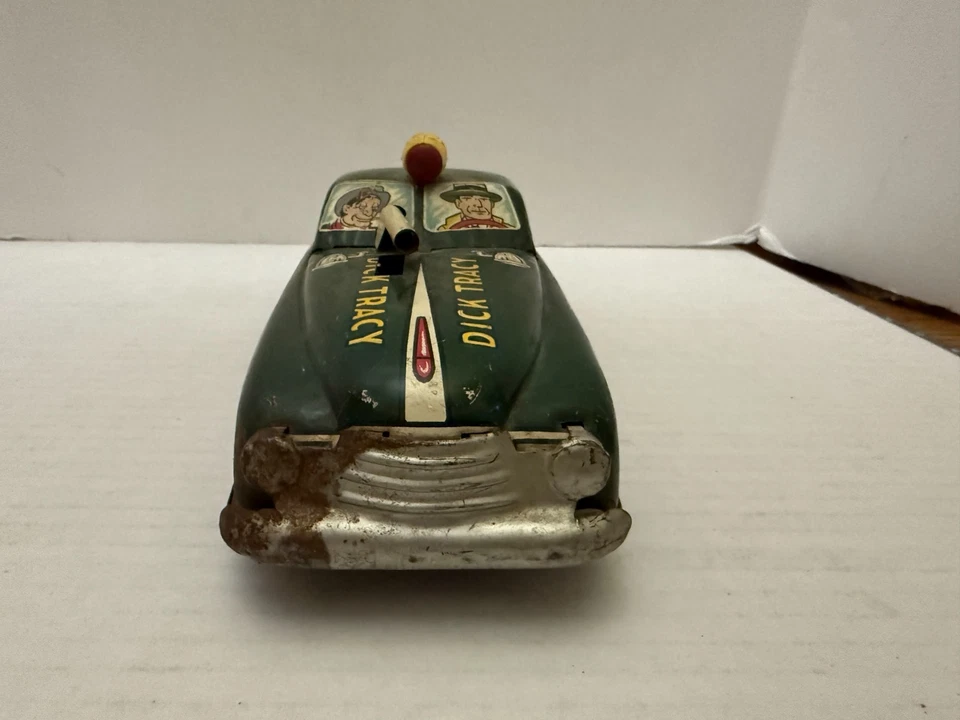 Coche Escuadrón Dick Tracy De Colección No. Coche de fricción litografía de 1 lata Foto 2 de 4