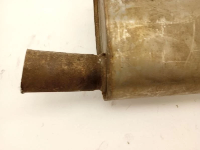  02 03 04 05 06 Silenciador trasero derecho pasajero Jaguar XK8 XKR X100 con punta  Foto 4 de 4