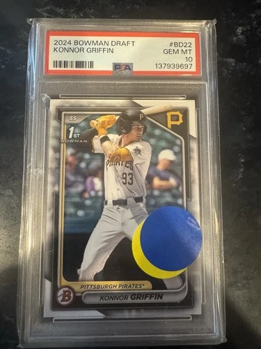 2024 Bowman Draft Konnor Griffin #BD-22 (RC) PSA 10