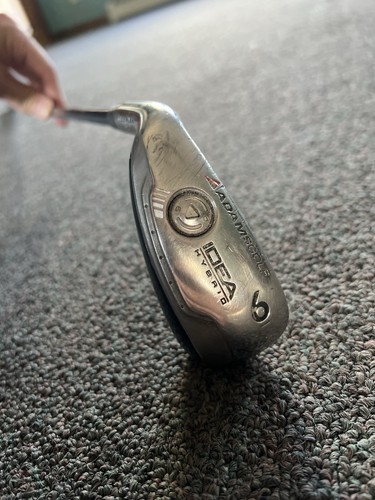 Adams Golf Idea Tech OS 6 Iron Hybrid Left Hand Aldila Lite Flex 55gm - Picture 2 of 7
