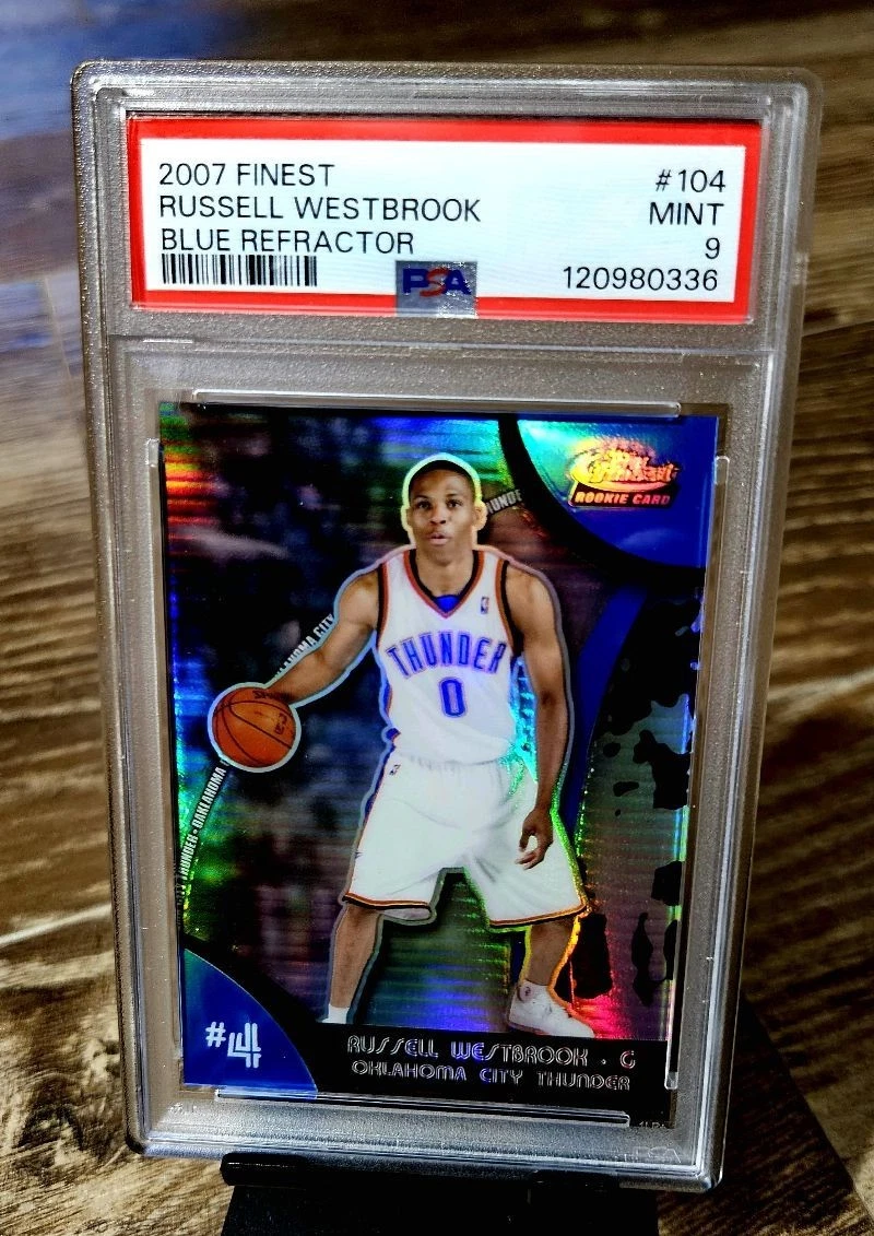 Topps Russell Westbrook Basketball Serial Numbered Sports Trading
