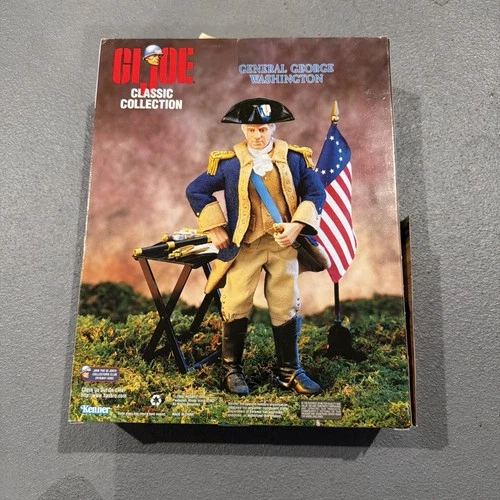 NIB GI Joe 1998 Classic Collection George Washington Independence Day Series