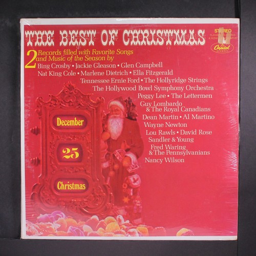VARIOUS: the best of christmas CAPITOL 12" LP 33 RPM Sealed