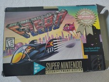 Nintendo F-Zero SNES 1991 CIB Player's Choice NTSC-U/C  (READ DESCRIPTION)