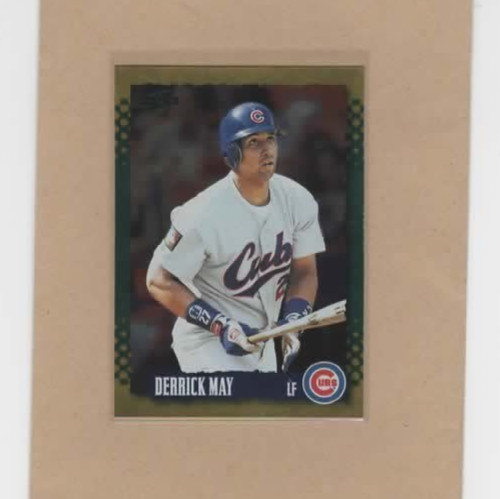 1995 Score - Derrick May #334 Gold Rush Chicago Cubs