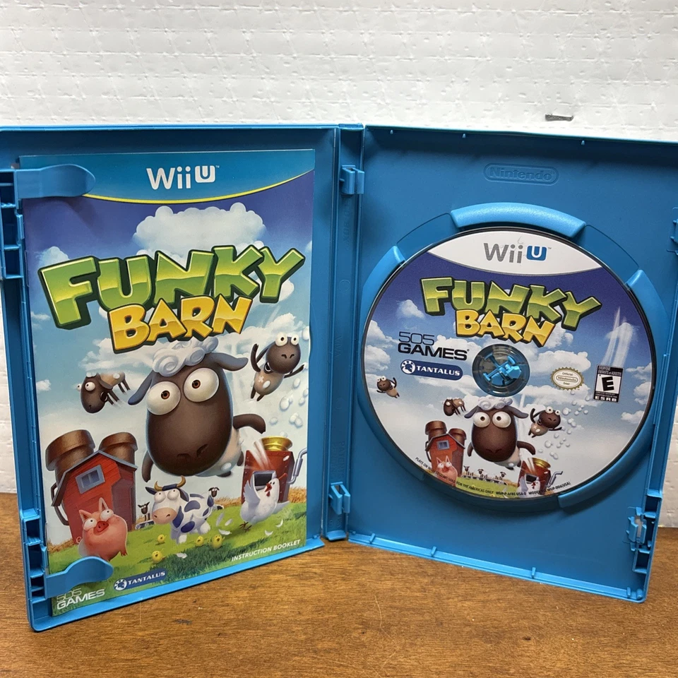 Funky Barn (Nintendo Wii U, 2012) Complete FREE SHIPPING  - Image 3 of 4