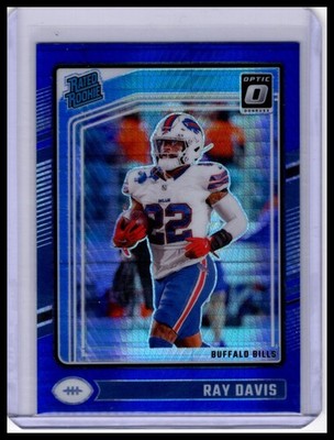 2024 Donruss Optic #283 Ray Davis Blue Hyper