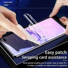 Screen Protector For Samsung S23 S22 S21 S20 Plus Ultra TPU Hydrogel Soft 2 PCS