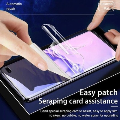 NEW For Samsung Galaxy S23 S22 S21 S20 Plus Ultra TPU Hydrogel Soft 2 PCS US