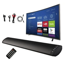 Powerful TV Sound Bar Home Theater Subwoofer Soundbar Bluetooth Wireless Speaker
