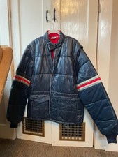 Vintage Hondaline racing puffer jacket made in the USA