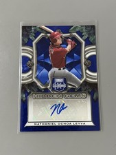 2023 Elite Extra Edition #HG-NOL Nathaniel Ochoa Leyva Auto Hidden Gems Blue