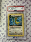 Pokemon Dark Dragonite Team Rocket 1st Edition NON Holo Rare #22 PSA 2 Good