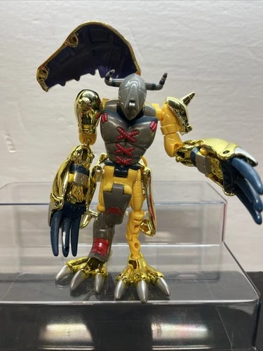 Vintage  Bandai Digimon Digivolving Spirits 01 WarGreymon Action Figure Rare W4