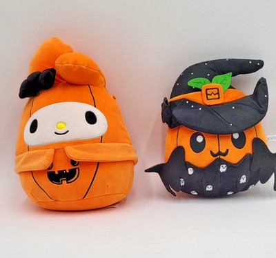 Halloween Plushies Squishmallow Sanrio My Melody Pumpkin + Pumpkin Witch