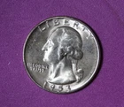 1953-S  Washington  Quarter Dollar #P33024