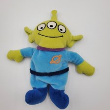 Disney Pixar Toy Story Alien Beanie Baby Plush Stuffed Toy Green Blue Purple