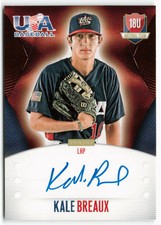 2014 Kale Breaux Panini USA Rookie Auto 272/499
