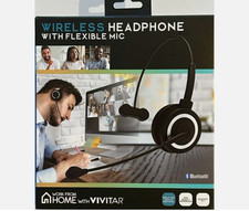 Vivitar - Wireless Headphone With Flexible Mic