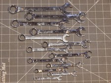 Mac 13 Of 14pc Metric Short Combination Wrench Set 7mm 19mm 12pt Shorty Mcw