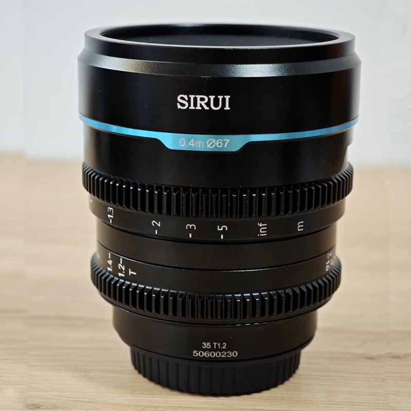 SIRUI Night Walker 35mm T1.2 S35 Cine Lens Series For Sony E Mount