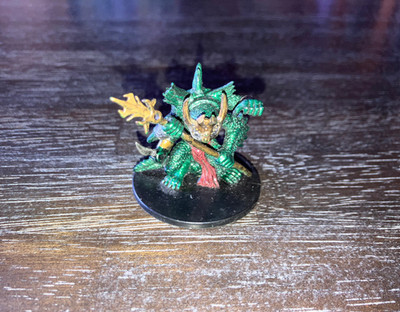 Sahuagin Baron D&D Miniature Desert Desolation mini Dungeons Dragons Pathfinder