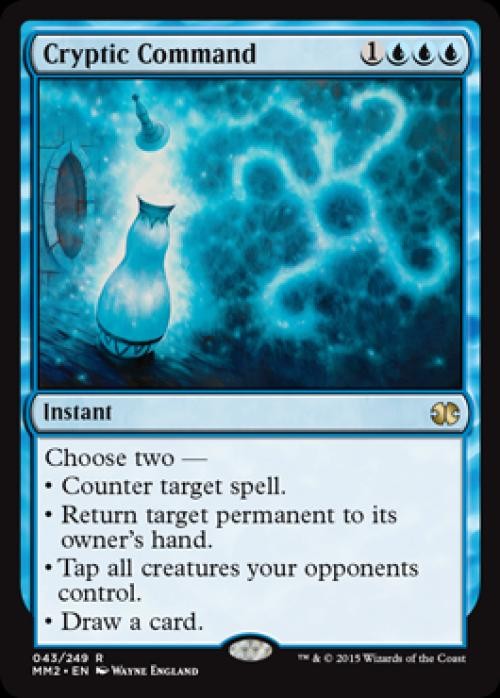 Cryptic Command - Light Play MTG Modern Masters 2015