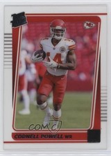 2021 Panini Clearly Donruss Rated Rookie Cornell Powell #89 11s9