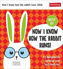 Now I know how the rabbit runs Postkartenkalender 20... | Buch | Zustand wie neu