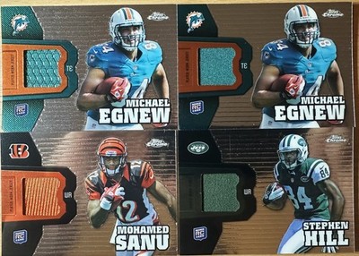 2012 Topps Chrome Rookie Relics Luck RG3 Hilton