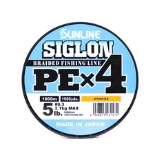 Sunline P.E Line X4 Siglon 1800M P.E 0.3 5LB Orange (1472)