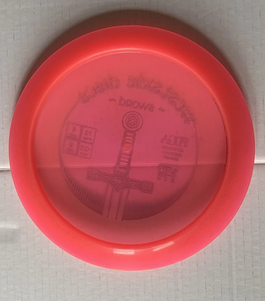 Westside Dicsx VIP Air Sword Pink Lightweight Distance Driver 160 Grams - Image 2 of 4