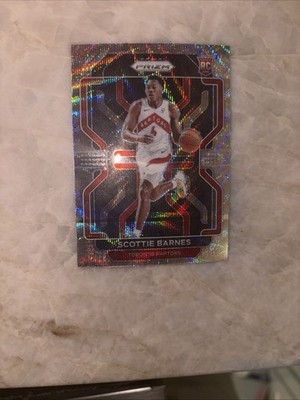 2021-22 Panini Prizm - Scottie Barnes #320 Silver Wave Prizm (RC)