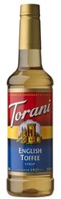 Torani Syrup, English Toffee, 25.4 Ounce Pack of 1