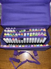Copic Sketch Set Brush And Chisel Tip 95 Piece Art Set With Case  Strap