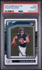 CALEB WILLIAMS #201 RATED ROOKIE CARD 2024 PANINI DONRUSS OPTIC BEARS RC PSA 8