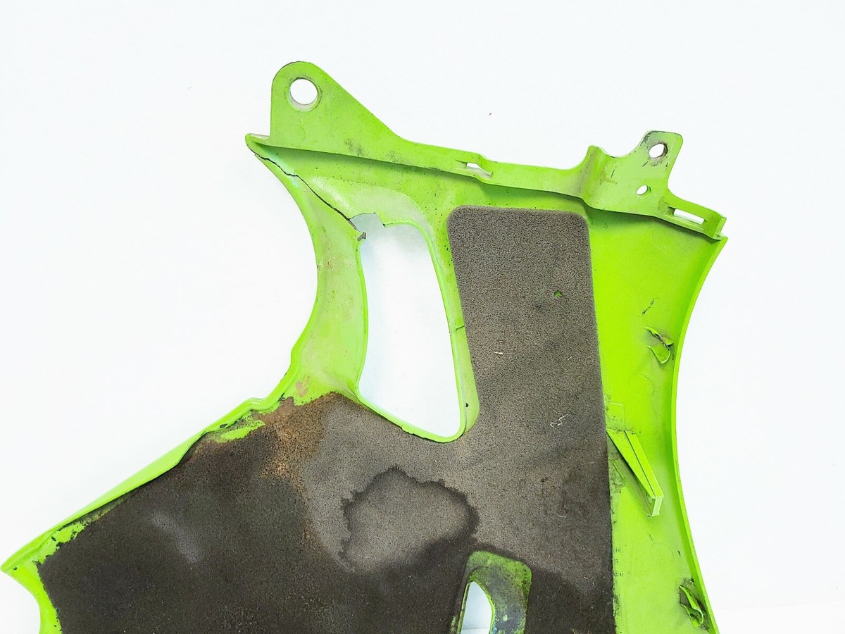 1996 KAWASAKI NINJA ZX6 OEM LIME GREEN LEFT LOWER FAIRING COWL