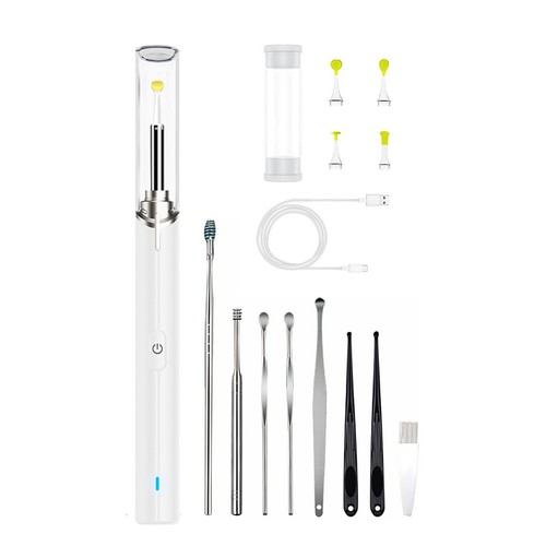 Intelligent Visual Ear Otoscope Leds Wirelessly Portable Picker H4V2