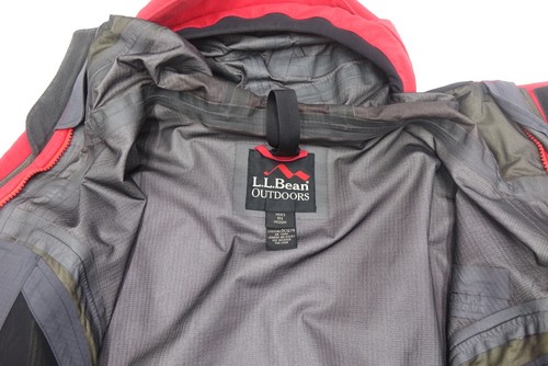 L.LBean All Conditions 2 In 1 GORE-TEX Soft Shell Jacket Men’s Medium Red - Picture 5 of 10