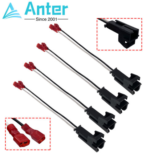 4x Speaker Wiring Harness Adapter for 2007-2013 Chevy Silverado Suburban Tahoe